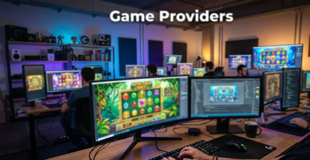 Sweepstakes casino game providers and software studios overview